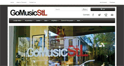 Desktop Screenshot of gomusicstl.com